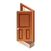 Wood Door Components
