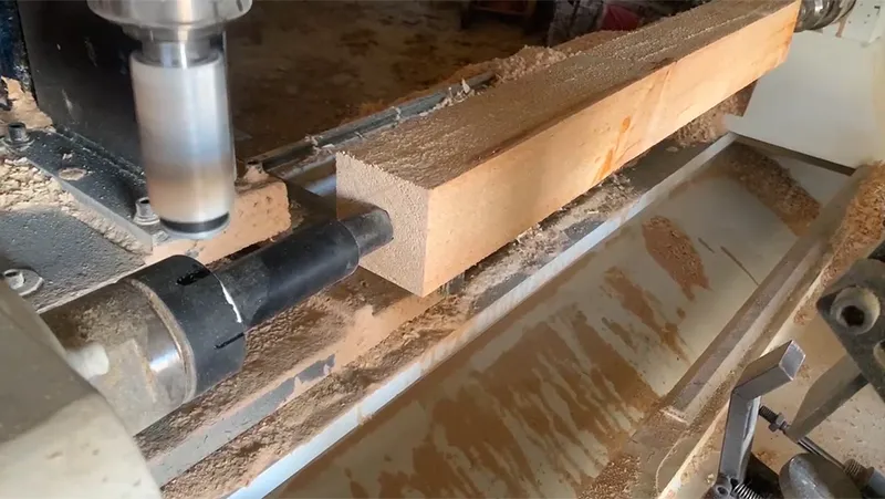 4 Axis CNC Wood Lathe 2