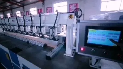 CNC Door Stile Milling and Drilling Machine