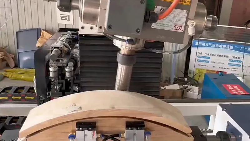 5 Axis CNC Wood Lathe 1