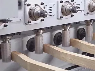 4-Head 5 Axis CNC Machining Center