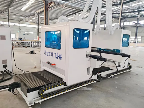 CNC Door Jamb Double-End Cutting and Drilling Machine